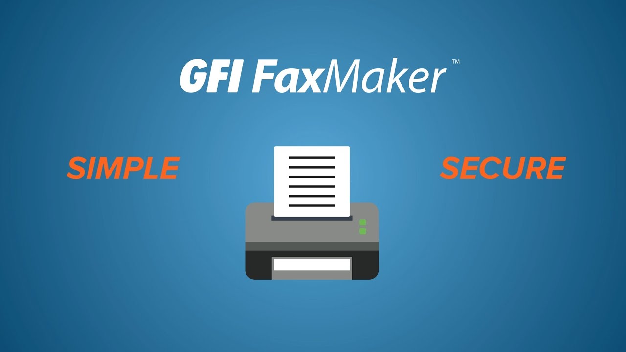 GFI FaxMaker - Simple and Secure Digital Faxing