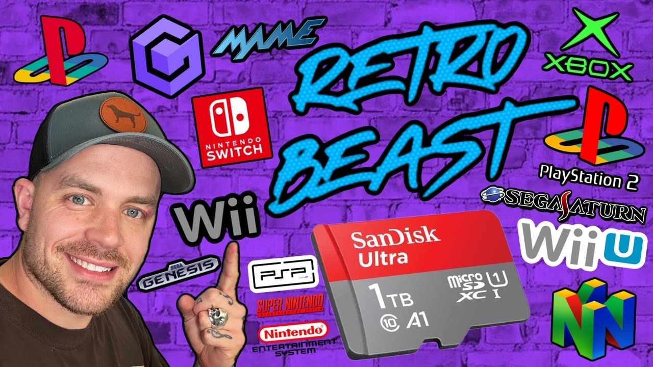 The Retro Beast 1TB SD Card from @KrisCoolmod Is LOADED w/ Games!