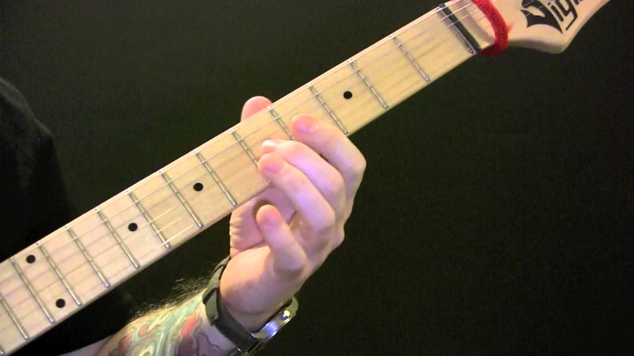 Mystify Guitar Tutorial by INXS - How To Play Mystify by INXS