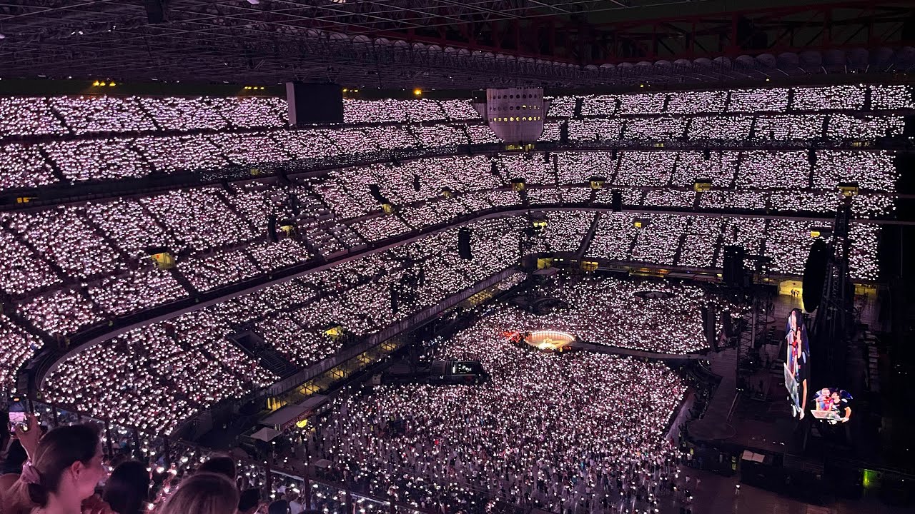 COLDPLAY live Milano San Siro 28/6/2023 - MY UNIVERSE