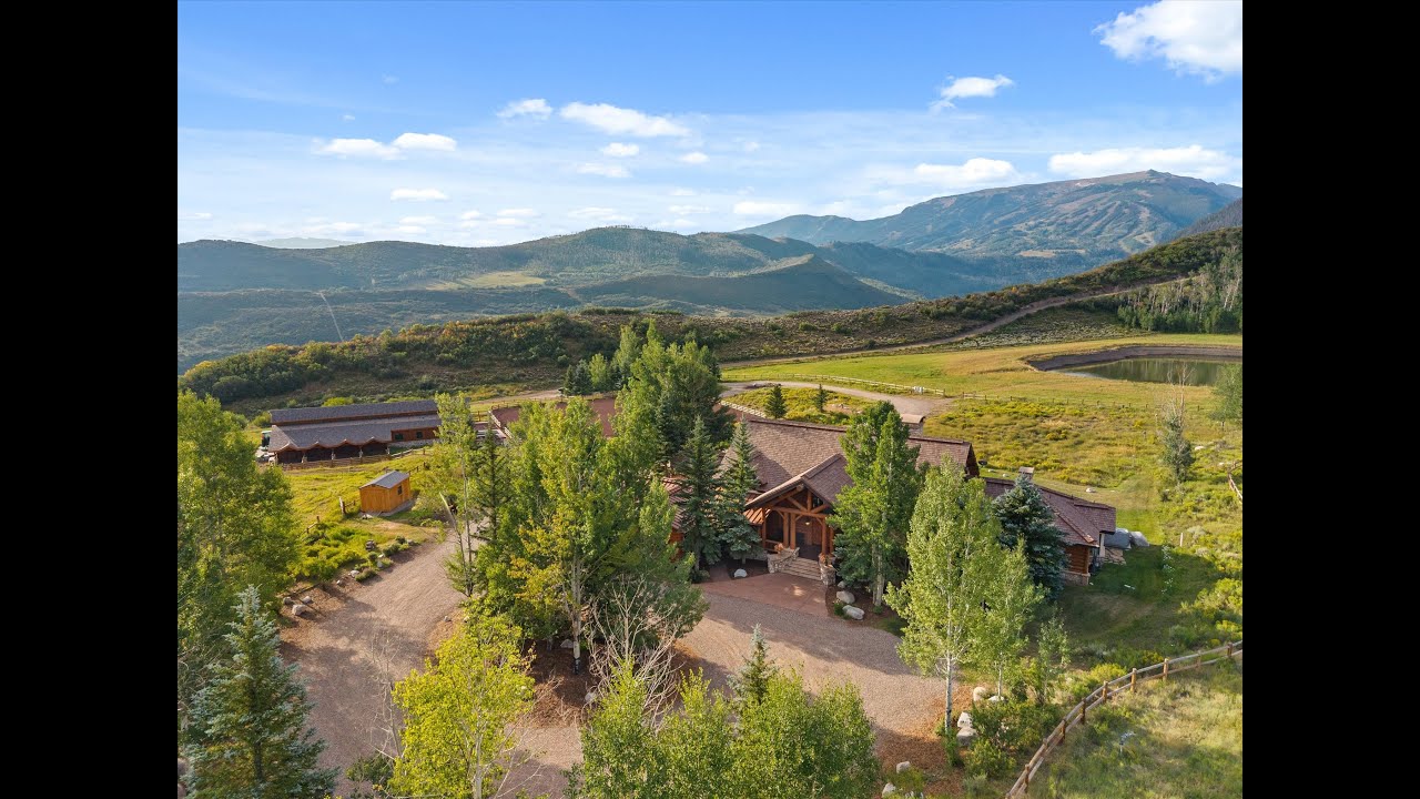 107 Acre Horse Ranch with Pond and Panoramic Views -1301 Shield O Road, Snowmass, CO 81654