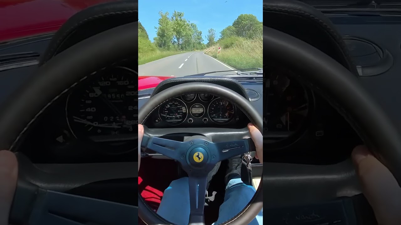 🎥 Ferrari 308 GTSi - FULL POV - RAW SOUND
