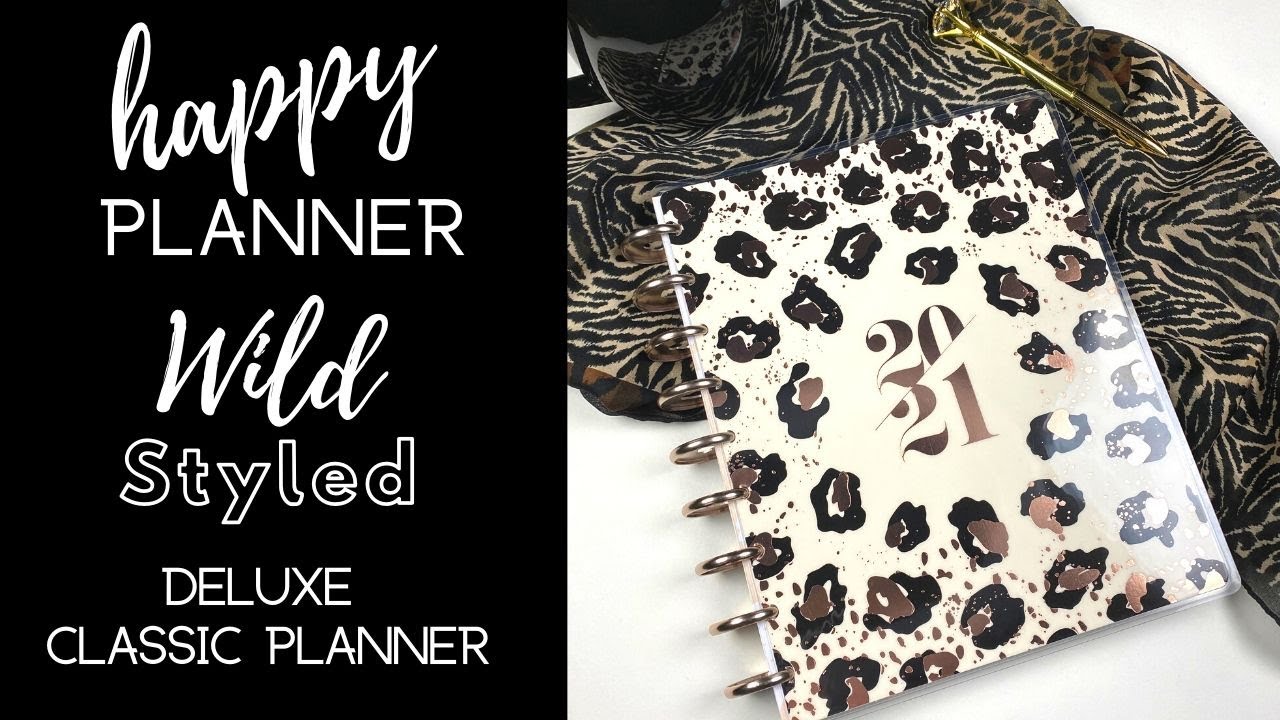 Ежедневник Happy Planner Wild Styled Deluxe Classic