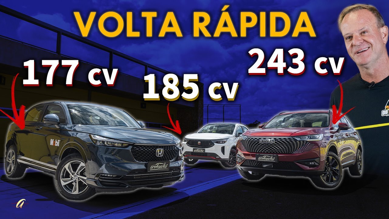 HAVAL H6 ANDA MAIS QUE FASTBACK ABARTH E HR-V TURBO NA VOLTA RÁPIDA? Rubinho acelera todos na pista!