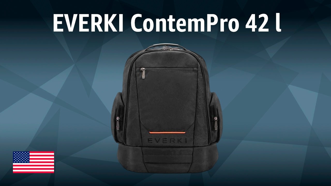 EVERKI ContemPro 42 l laptop backpack | TEST | English