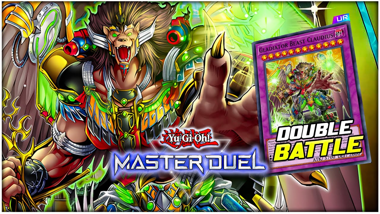 Double Battle Phase! Pure Gladiator Beast ft NEW Support | Deck List & Combo | Yu-Gi-Oh! Master Duel