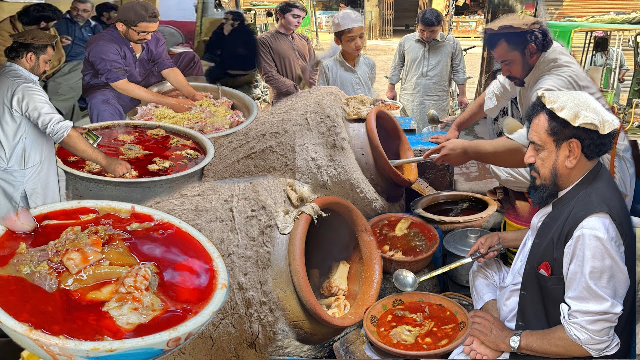 Sher Muhammad Siri Paye Recipe | Heads & Legs Fry | 200kg Siri Paye | Extremely Cocked for 12 Hourse