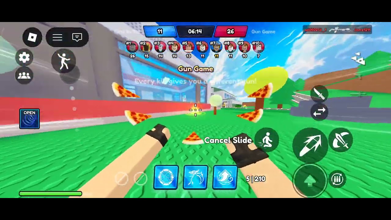 I played hypershot in Roblox 
