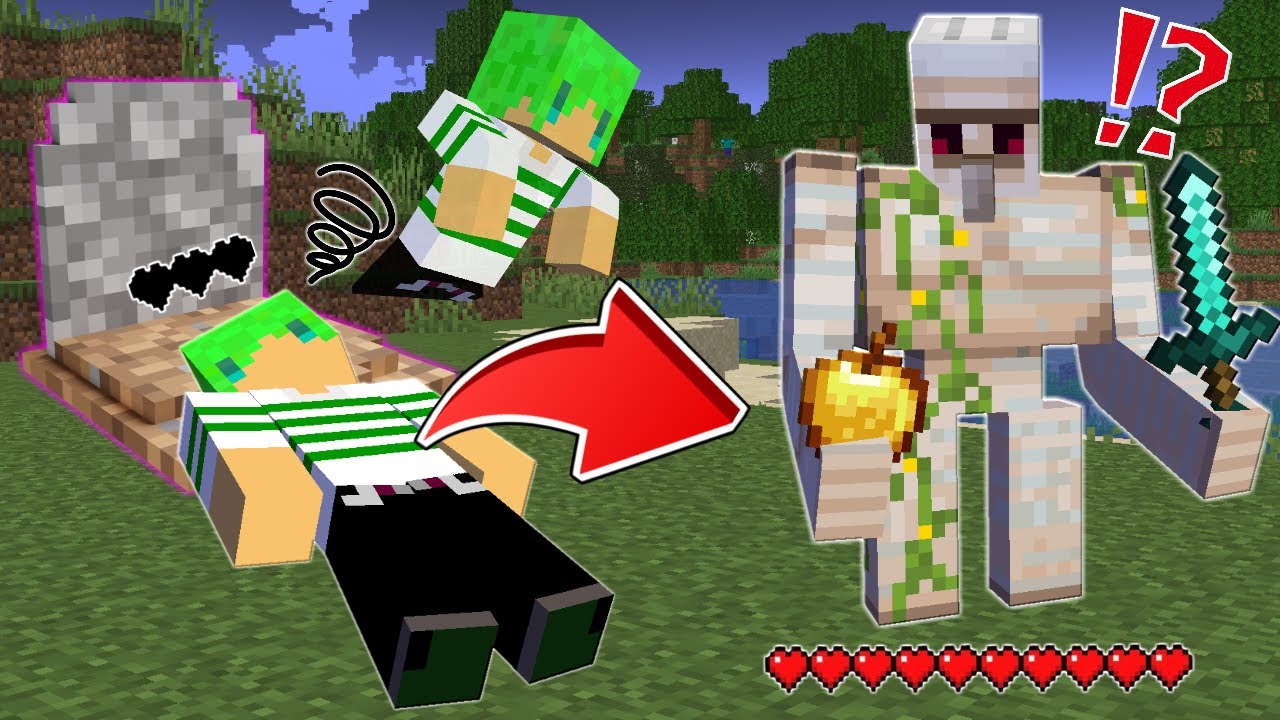 【マインクラフト】死ぬとモブの身体を乗っ取れる世界でサバイバルしたらヤバすぎた...！？