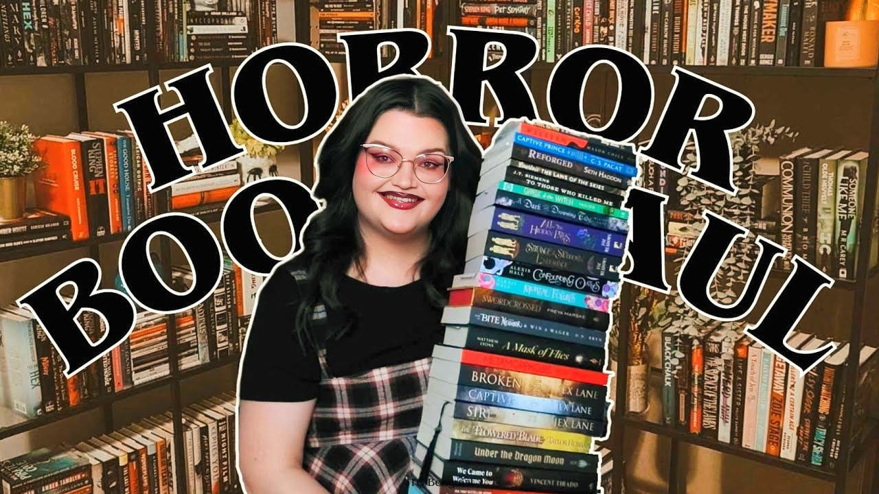 NEW horror book haul and gay fantasy 💅