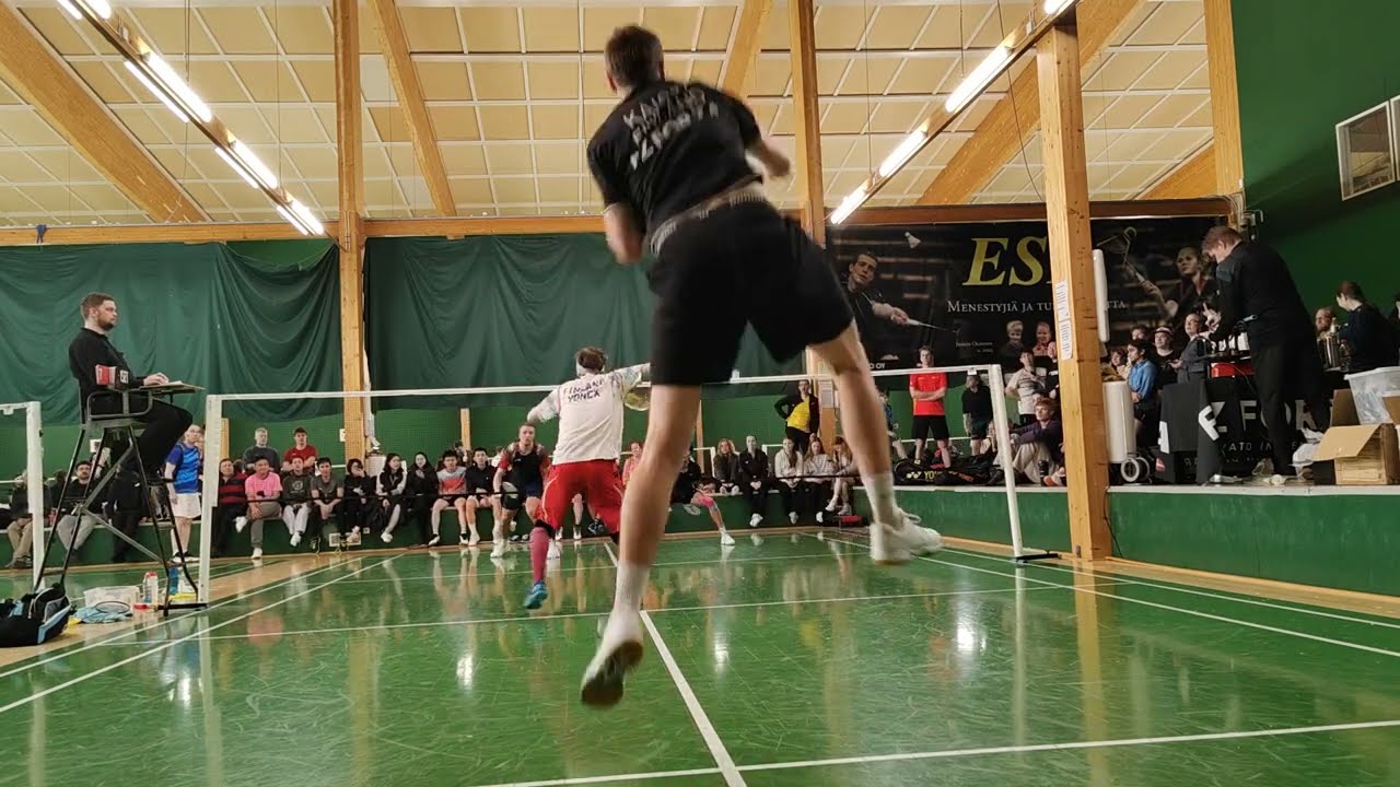 Sulkapallo Valioluokan Miesten Nelinpeli | Kaisti/V.Hertzen vs Paul/Daniswara