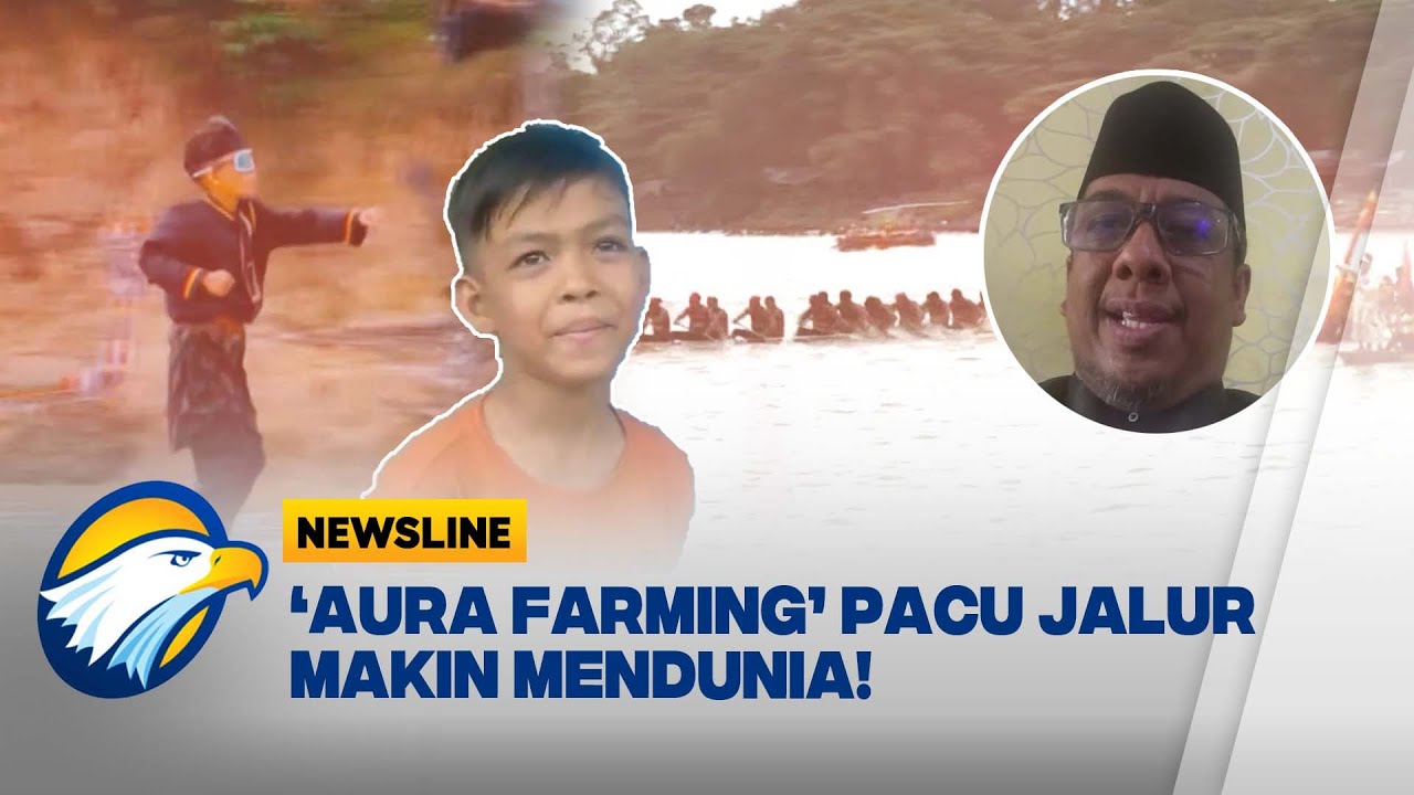Newsline Trending Topic - #1 Tarian Anak 'Aura Farming' Buat Pacu Jalur Mendunia! [Newsline]