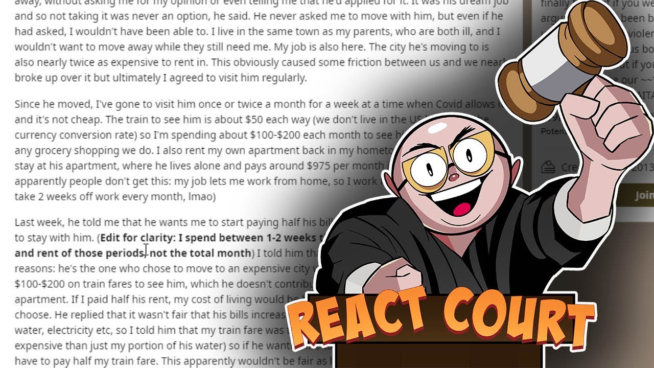 AITA For Avoiding Being Murdered? (React Court: Episode 2)