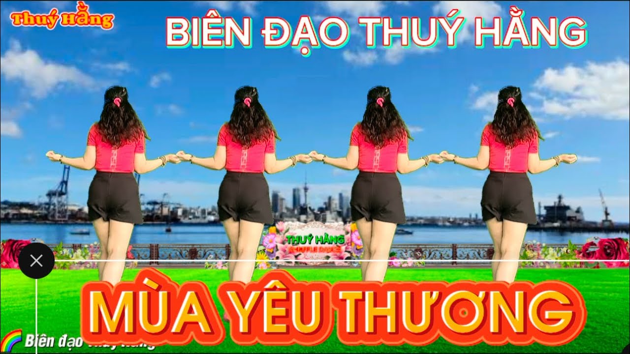 BIÊN ĐẠO MỚI || MÙA YÊU THƯƠNG || Nhảy cùng hướng || Shuffledance || Thuý Hằng 🌺🧑‍🌾🌺