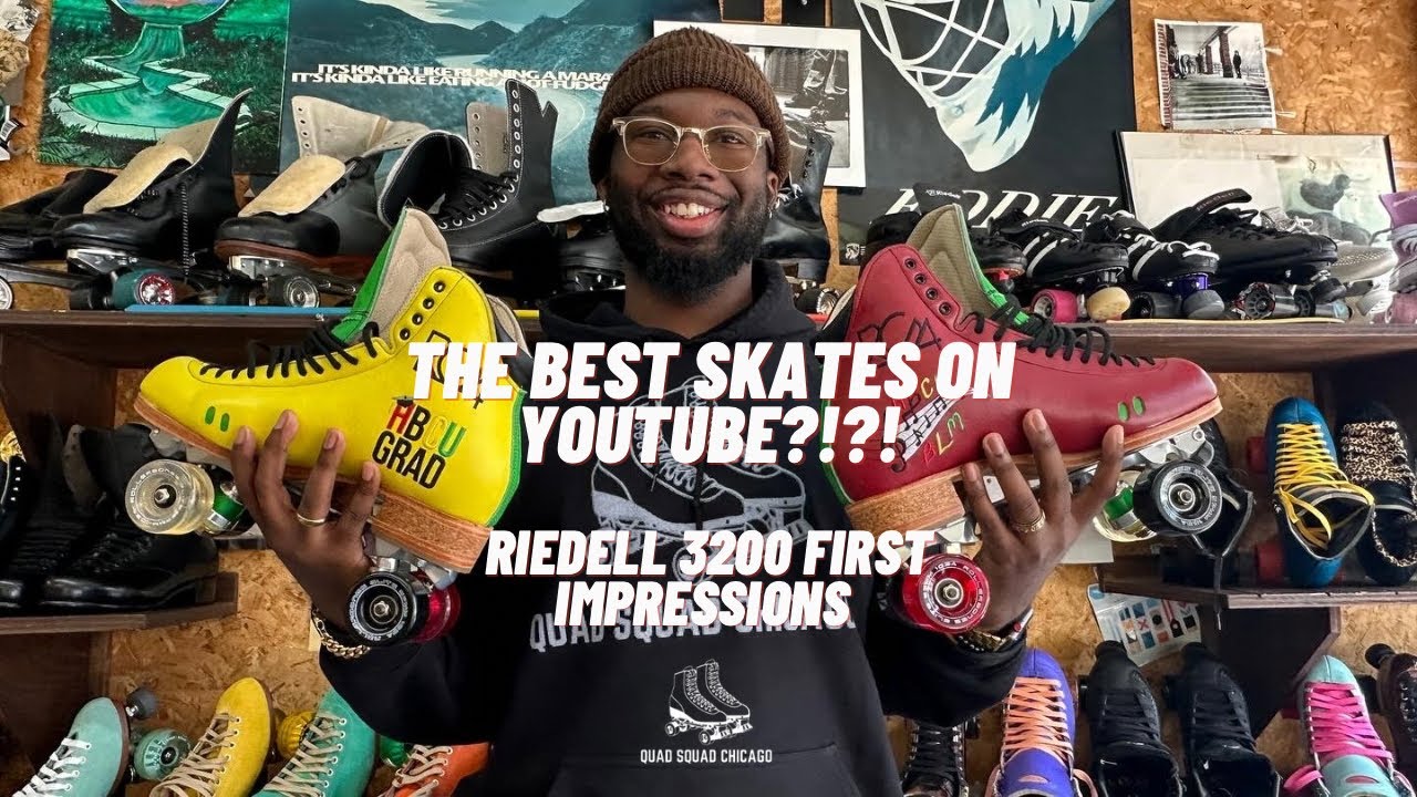 THE BEST SKATES EVER?!?!| Custom Riedell 3200 First Impressions