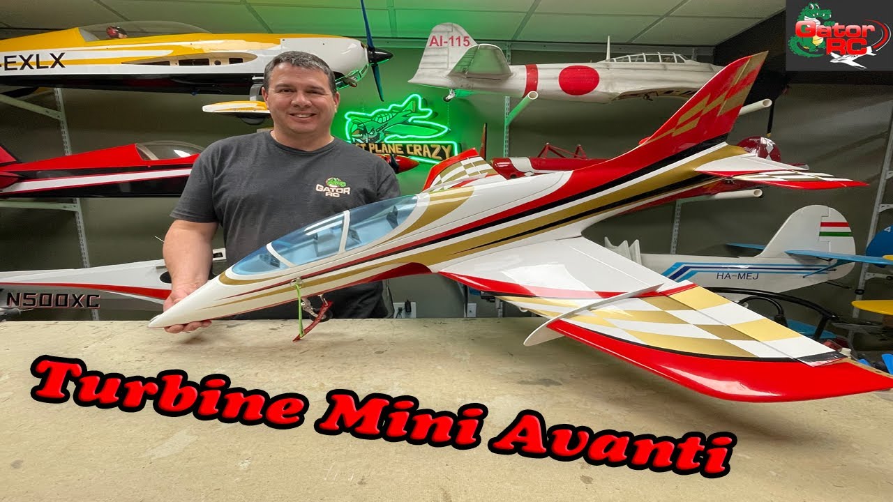 Turbine Sebart Avanti Mini Assembly pt 1, Wings, Brakes