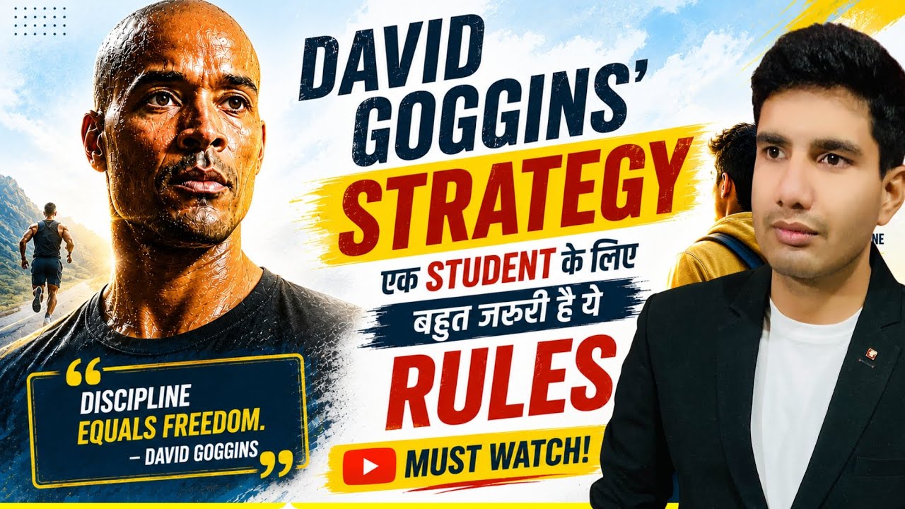 David Goggins Mind Set  for Students || Motivational Video by Ankit Grewal #motivation #study 