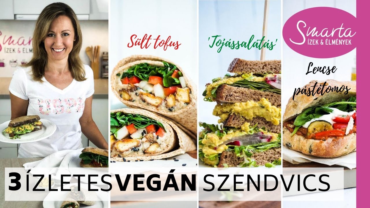 Vegán szendvics ötletek tízóraira I Vissza a suliba veganizálva