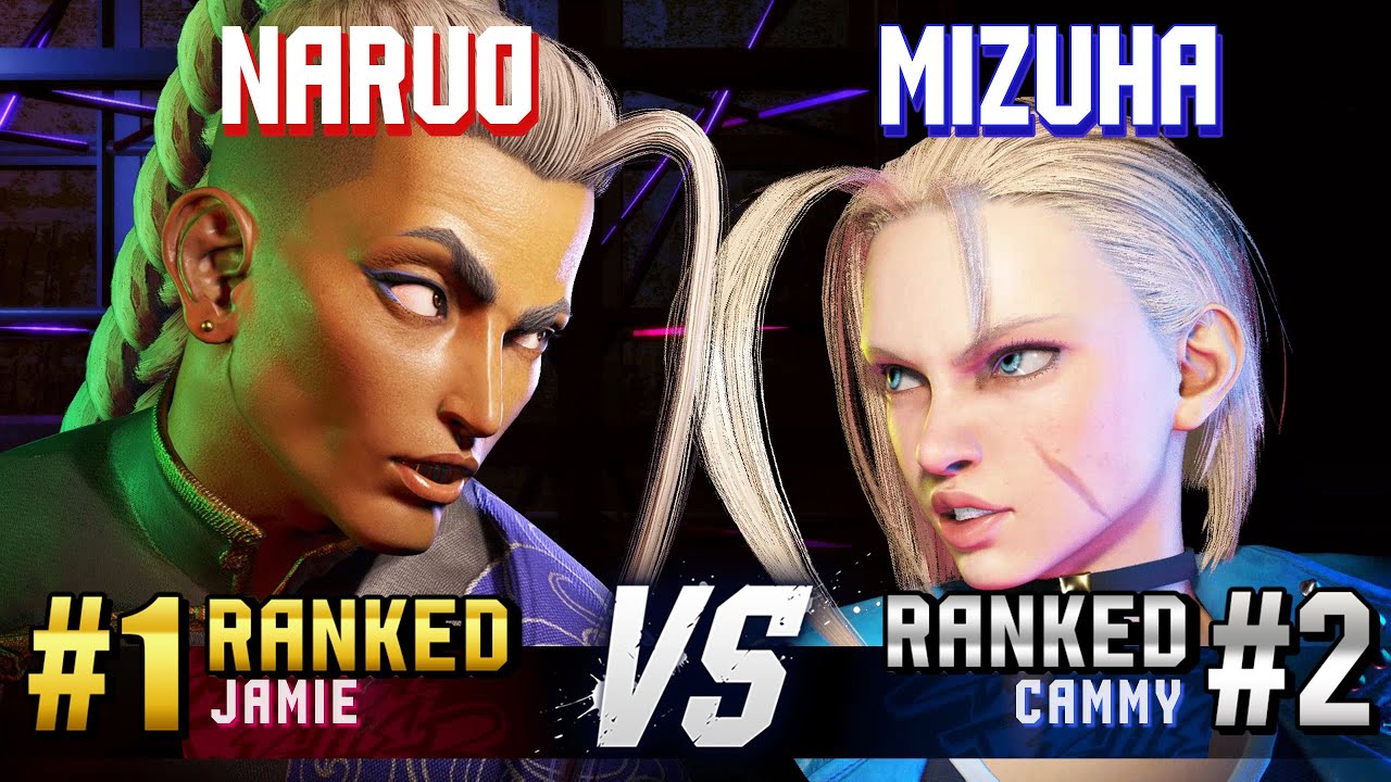 SF6 ▰ NARUO (#1 Ranked Jamie) vs MIZUHA (#2 Ranked Cammy) ▰ High Level Gameplay