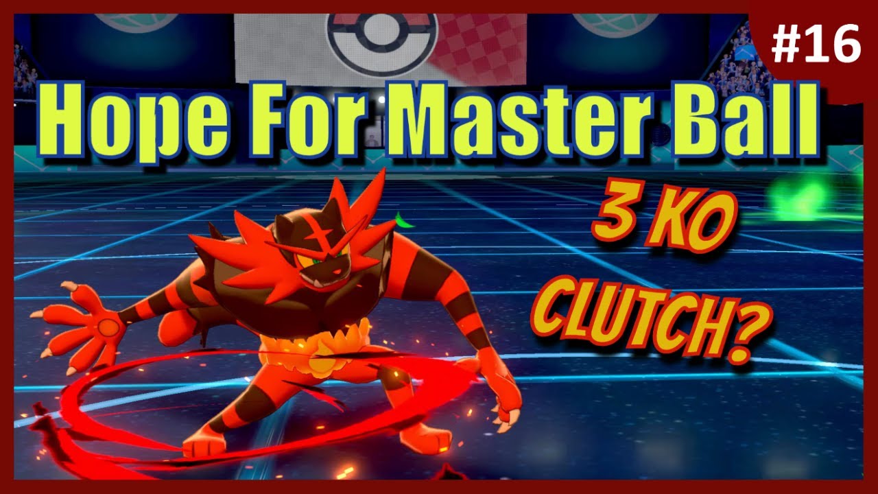 Incineroar 3 KO Clutch? (Hope for Master Ball) | Pokemon Sword and Shield VGC 2020 | Series 5