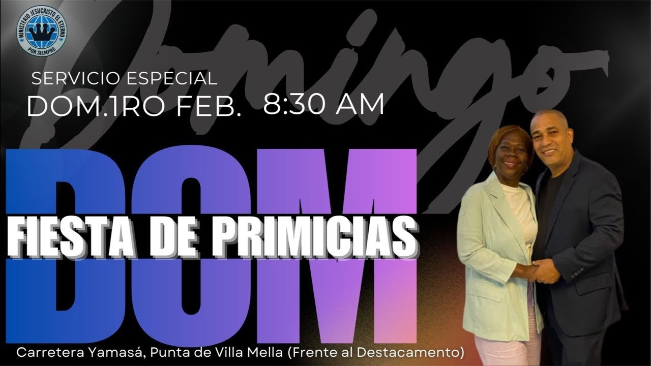 Fiesta de primicias | En el Eterno.