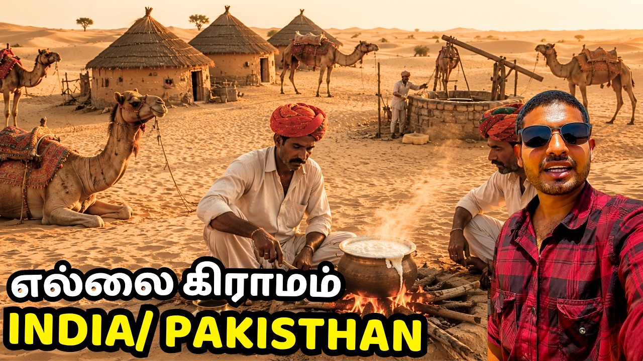 24 மணி நேரம் இந்திய பாகிஸ்தான் எல்லையில் கிராமத்தில் தங்கினேன் |எளிமையான ராஜஸ்தான் வாழ்க்கை