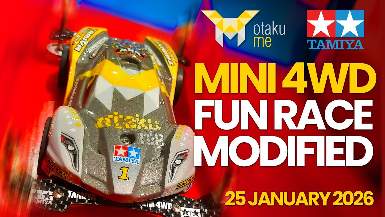 Tamiya Mini 4WD Modifed Fun Race 25 January 2026