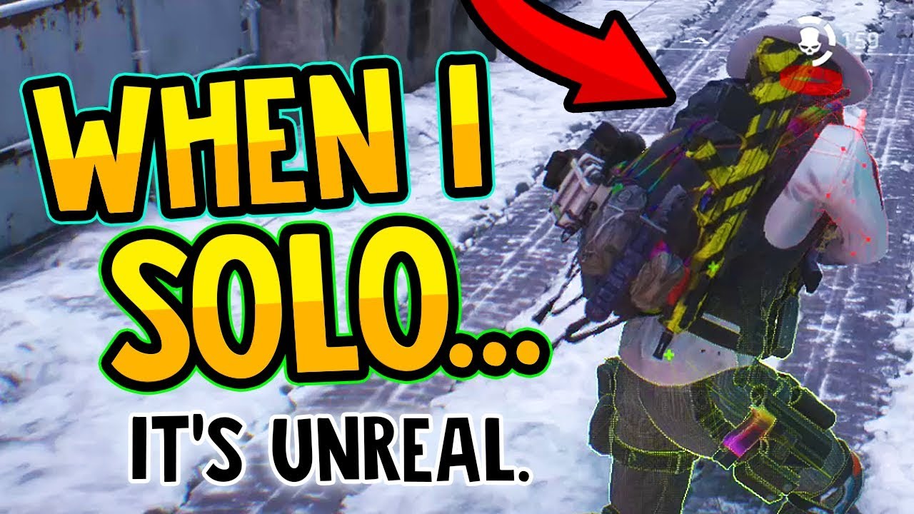 WHAT HAPPENS WHEN I SOLO - The Division Dark Zone