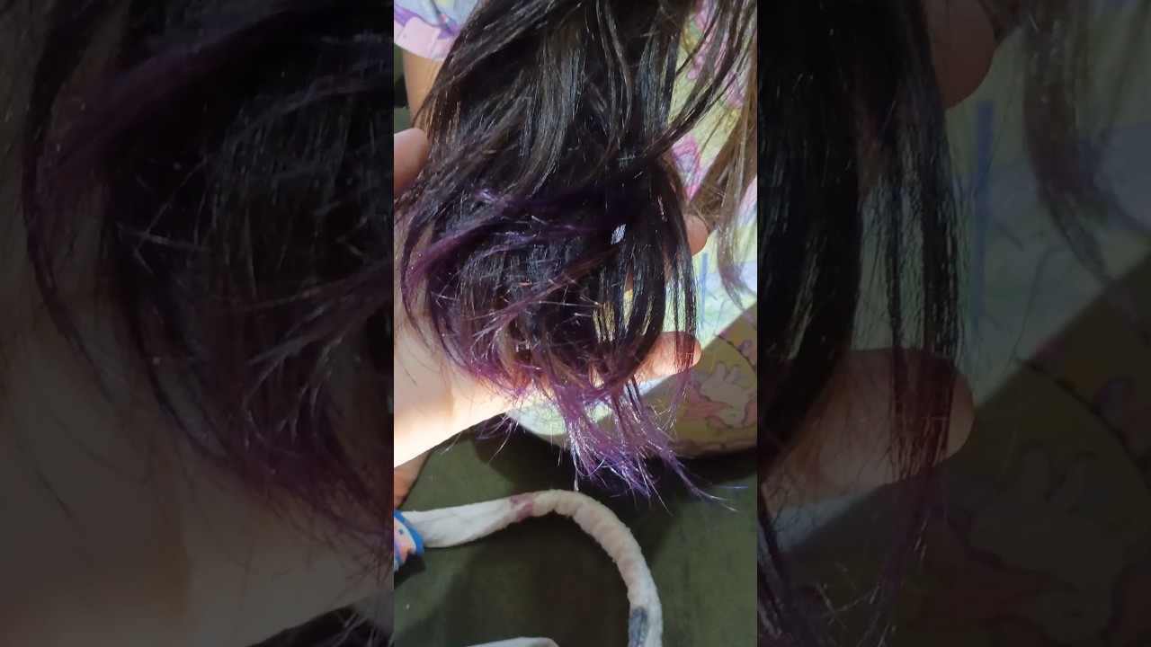 COMO PINTAR O CABELO COM PAPEL CREPOM 