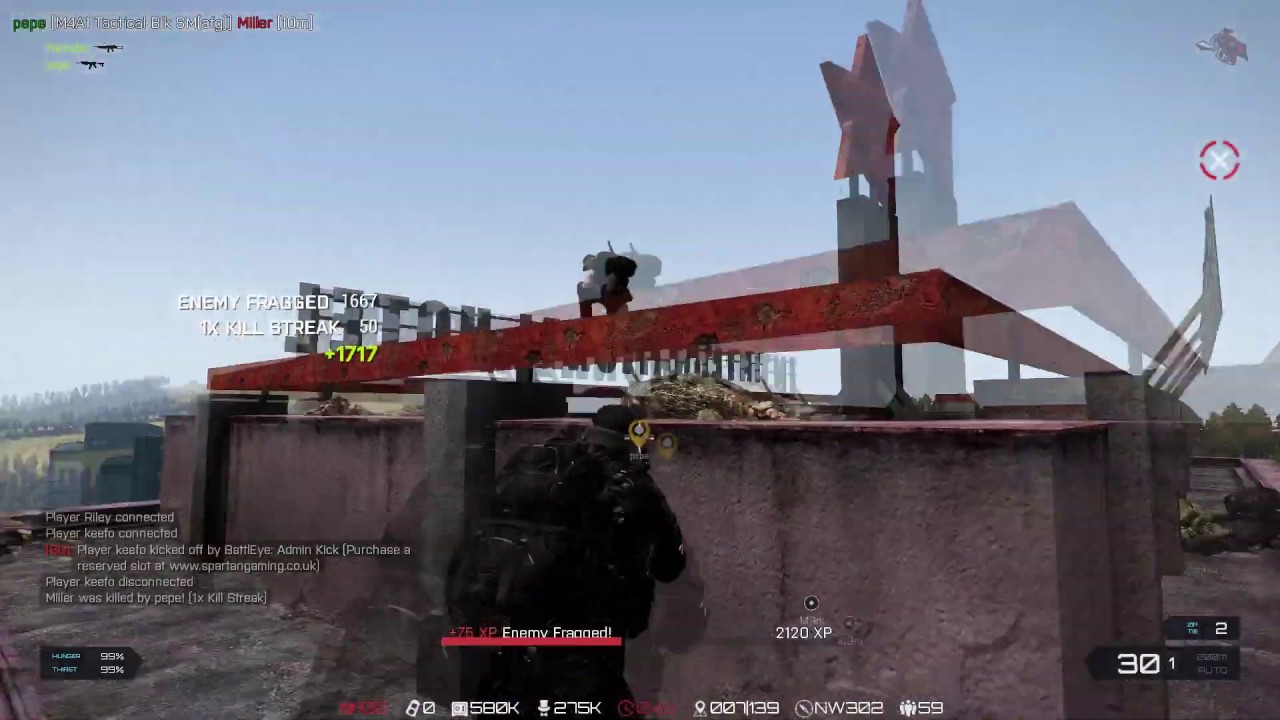 [SG] Arma3 - SG Exile Chernarus - kill montage #1