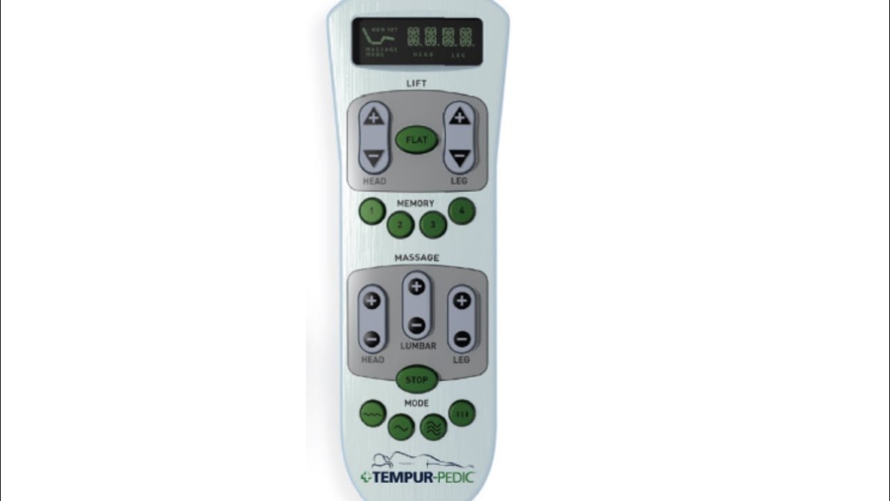 Tempur-pedic Remote not working
