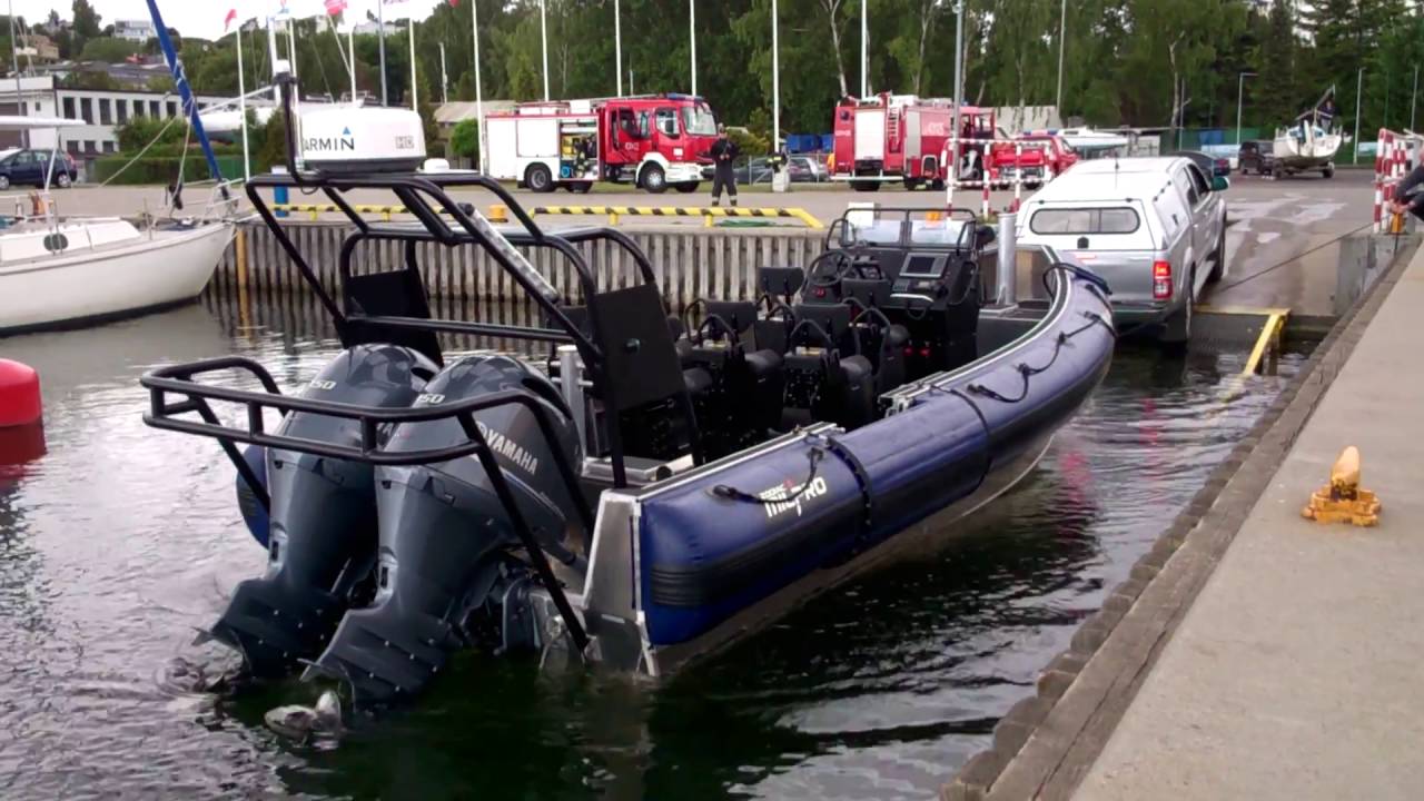Zodiac Milpro SRA-750 0B, 2x Yamaha f150