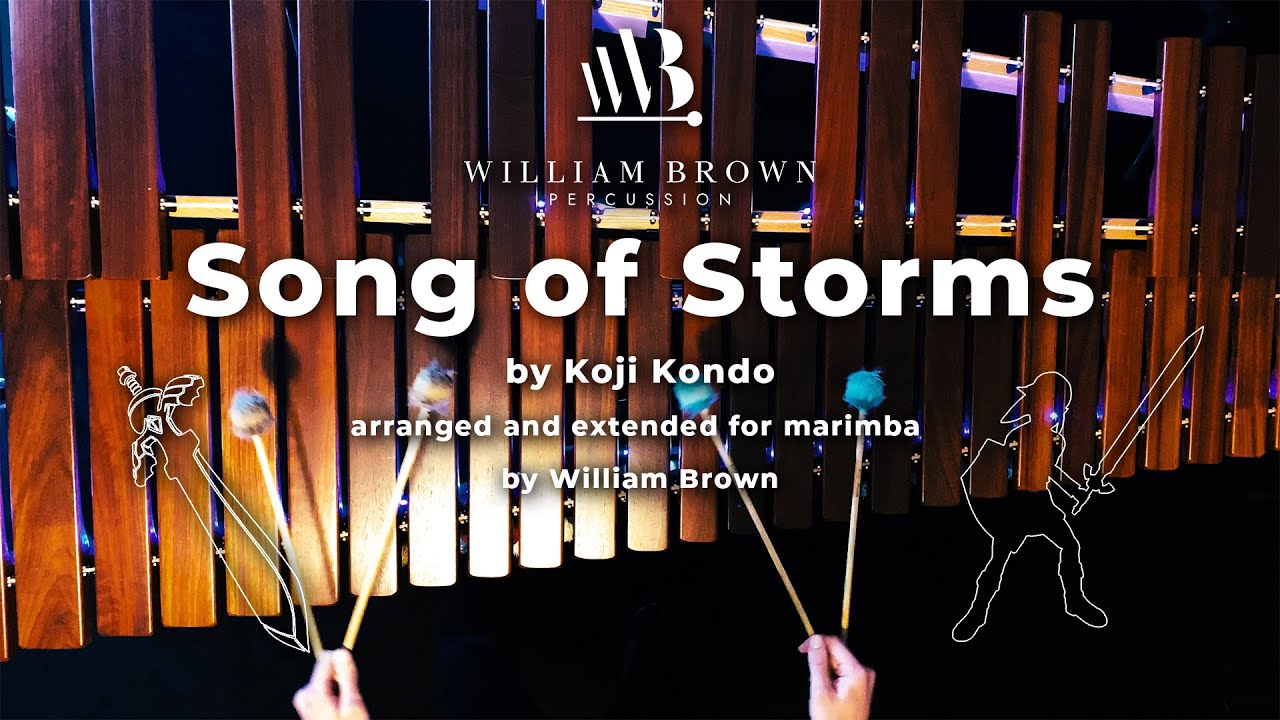 Koji Kondo - Song of Storms (The Legend of Zelda) - Marimba Cover