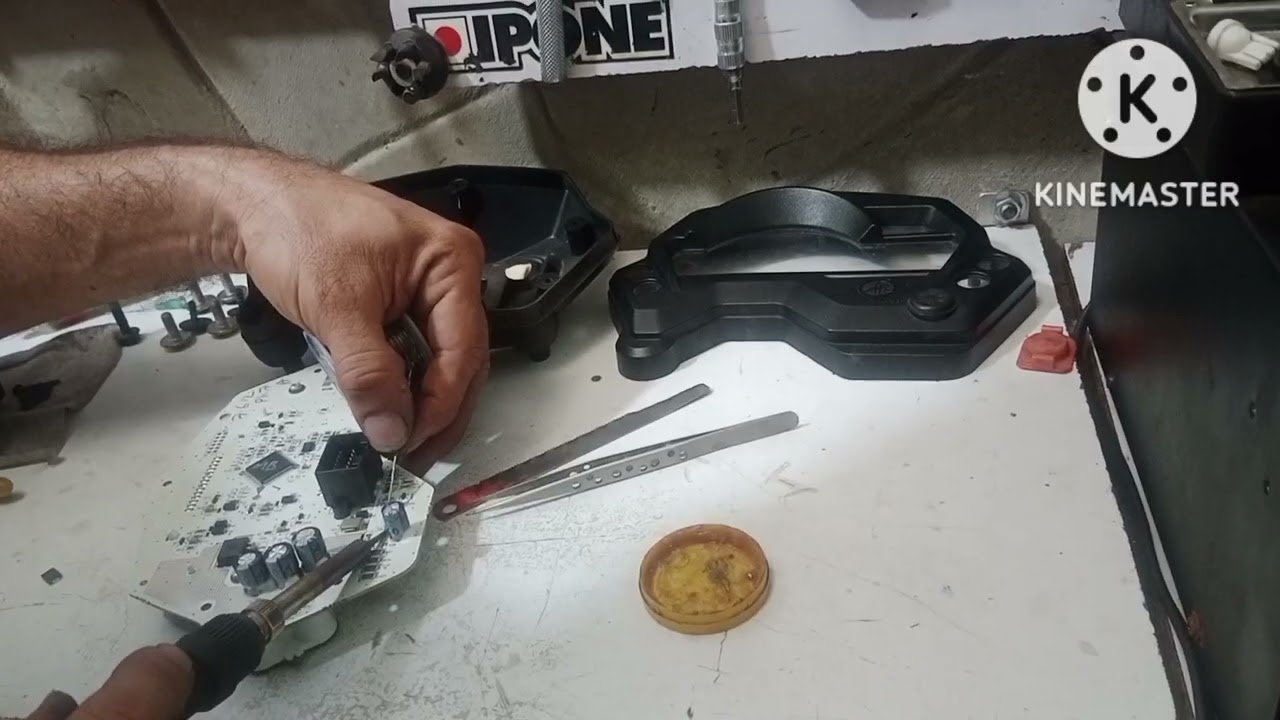 tacómetro moto Yamaha fz 16 no enciende