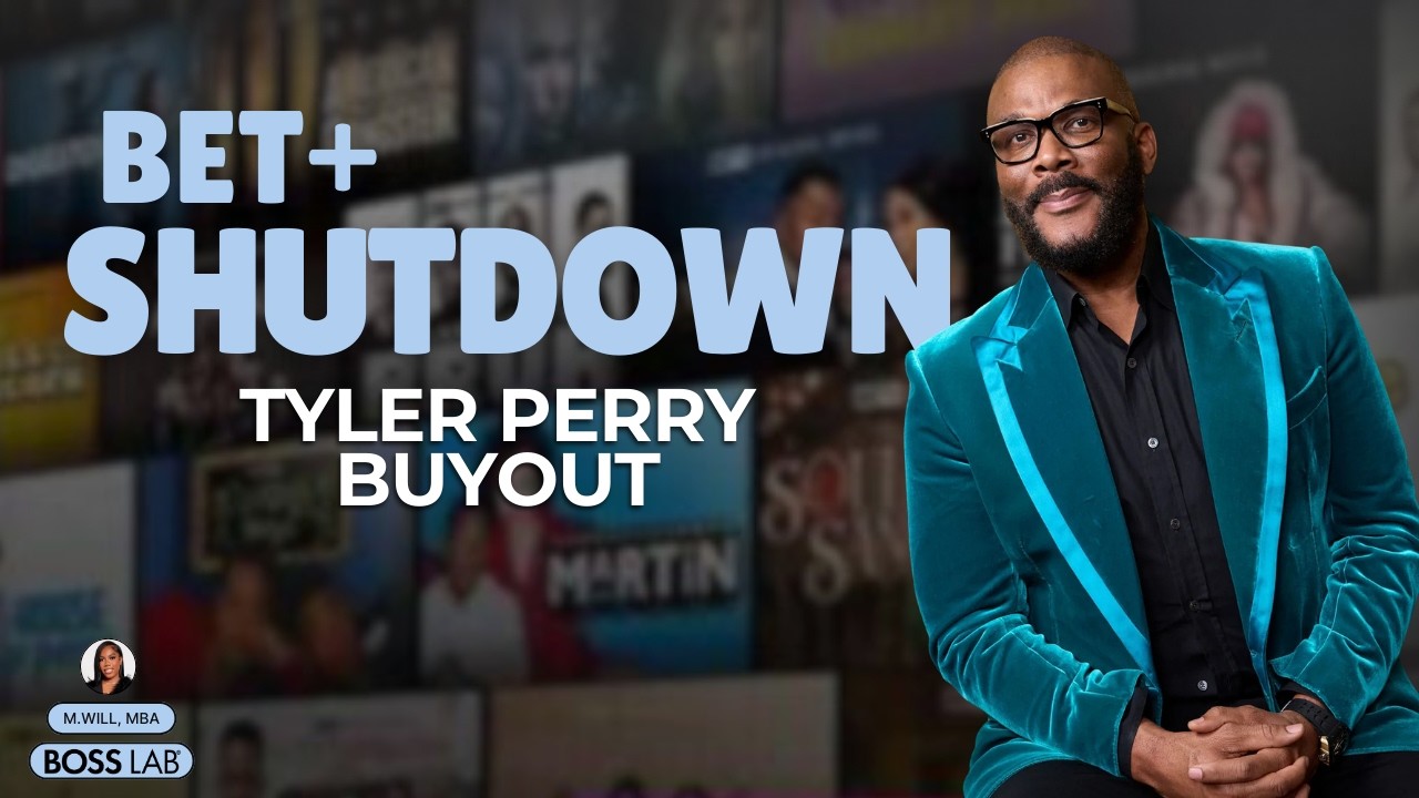 BET+ To Shutdown | Inside Tyler Perry's Paramount Deal #tylerperry