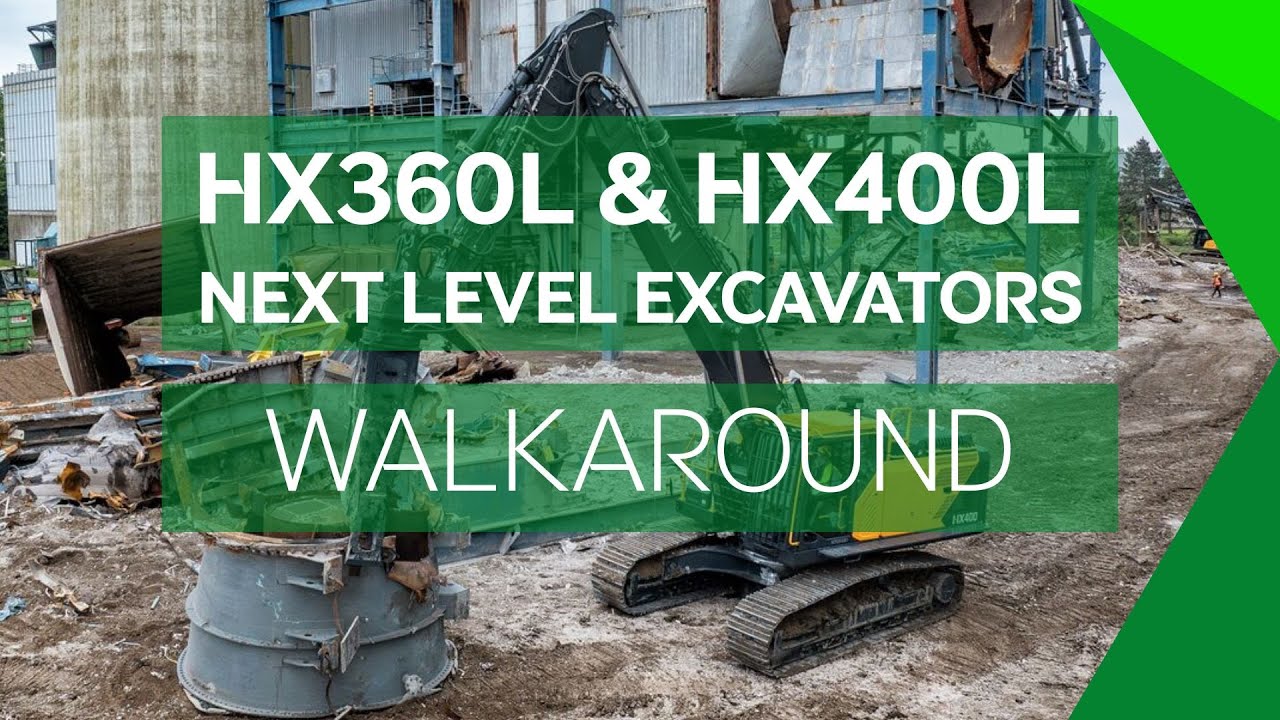 Hyundai Next Level Excavators | HX360L & HX400L Power, Precision & Productivity