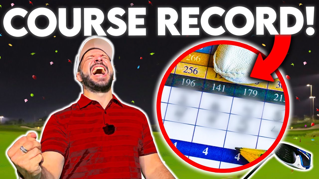 Setting a NEW COURSE RECORD at Night