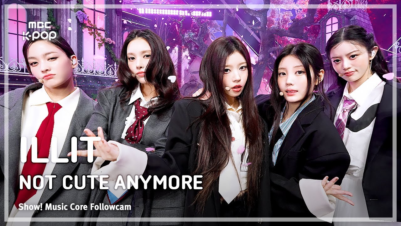 [#음중팔로우캠4K] ILLIT (아일릿) &ndash; NOT CUTE ANYMORE | 쇼! 음악중심 | MBC251129