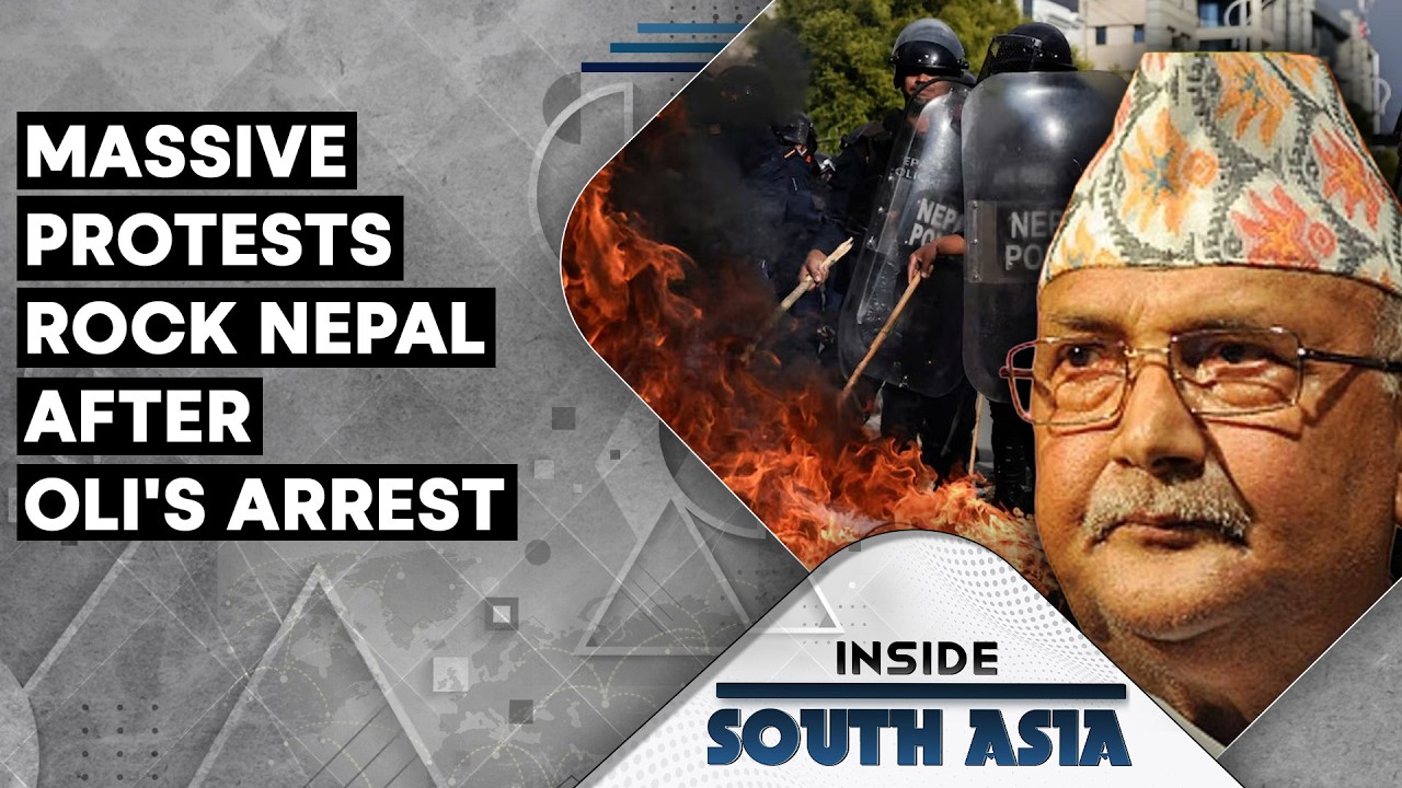 LIVE: Massive Protests Rock Nepal After Ex-PM Oli's Arrest | Inside South Asia | WION