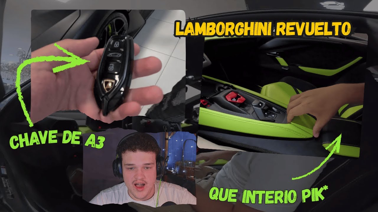 REACT | RAZUK - FUI CONHECER A LAMBORGHINI REVUELTO