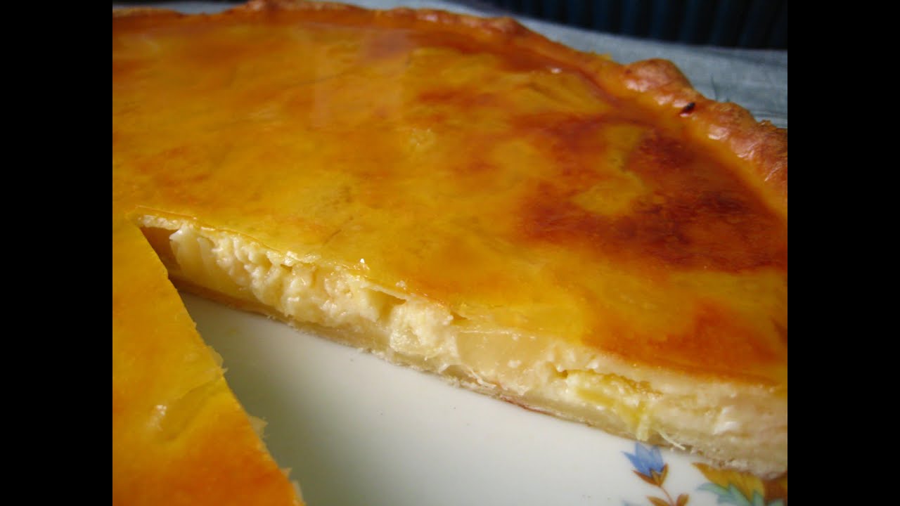 Tarte à l'ananas au lait de noix de coco