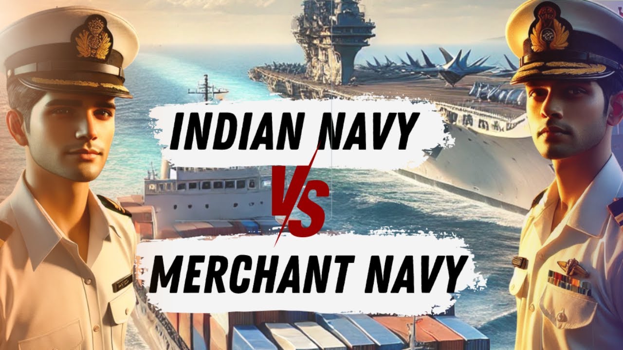 What is the difference between Indian Navy and Merchant Navy ?   #merchantnavy #imucet #exam #nda