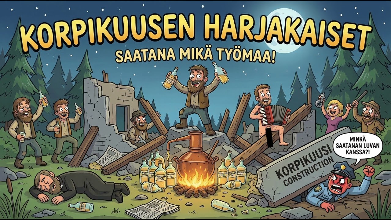 KORPIKUUSEN HARJAKAISET - Talo Meni Päin Vittua! | suomalaista Folk Punk sekoilua 🏠🍻🔥