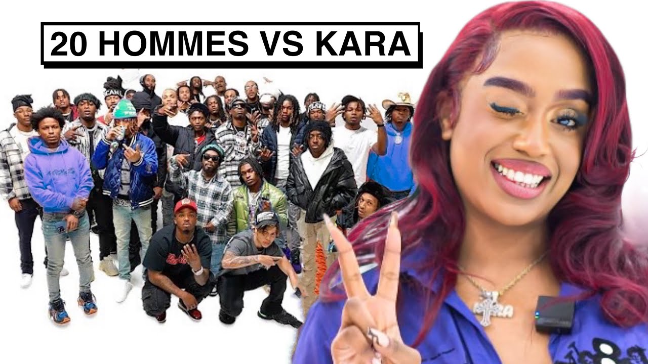 20 HOMMES VS 1 INFLUENCEUR : KARA DE FRENCHIE SHORE
