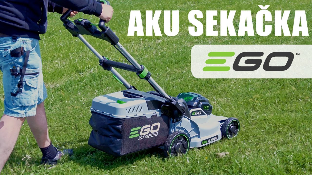 Akumulátorová sekačka na trávu EGO