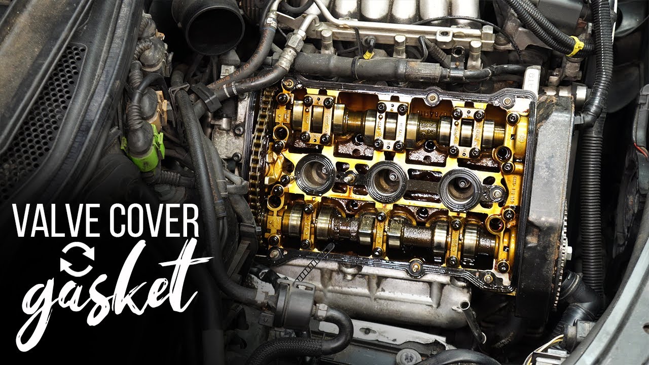 VW B5.5 Passat Valve Cover Gasket Replacement V6 2.8L Engine