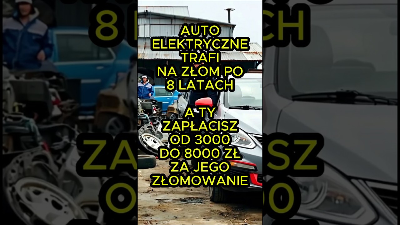 Auto EV trafi na złom a Ty zapłacisz 3-8 tys.  #automotive #automobile #mechanic #car #cars #ev