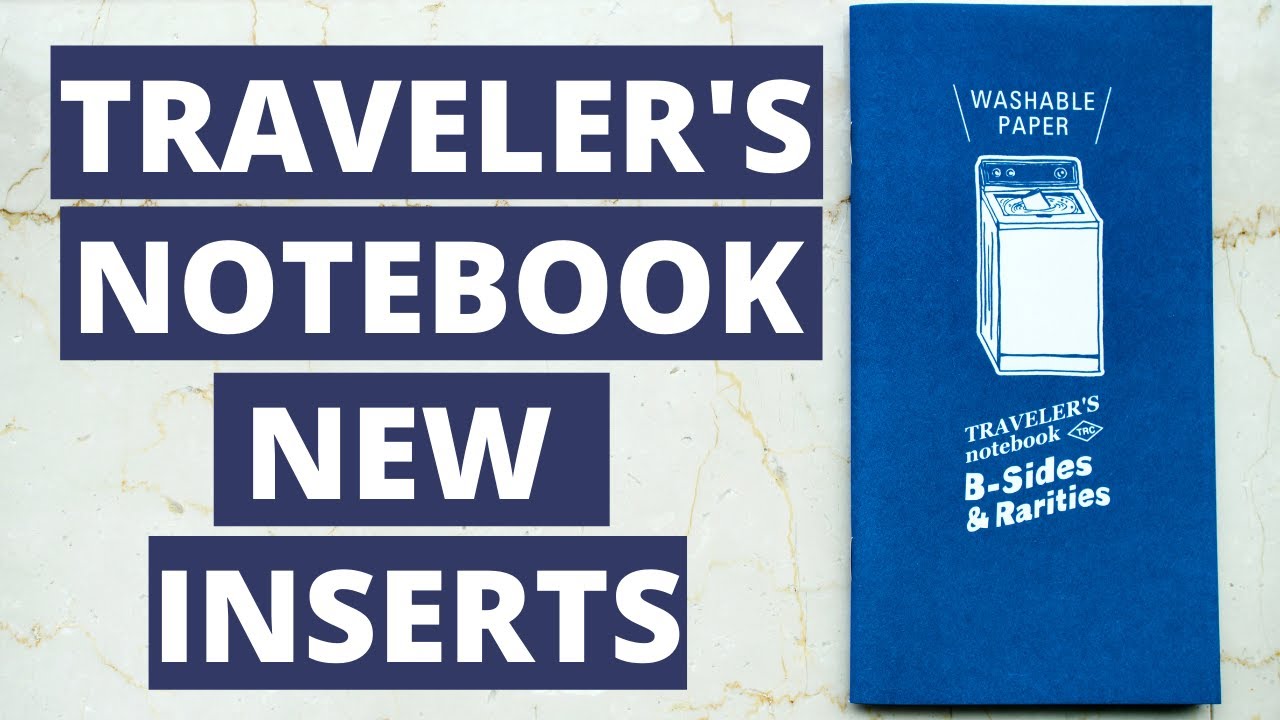 Traveler's Notebook Setup with new “B sides” Inserts