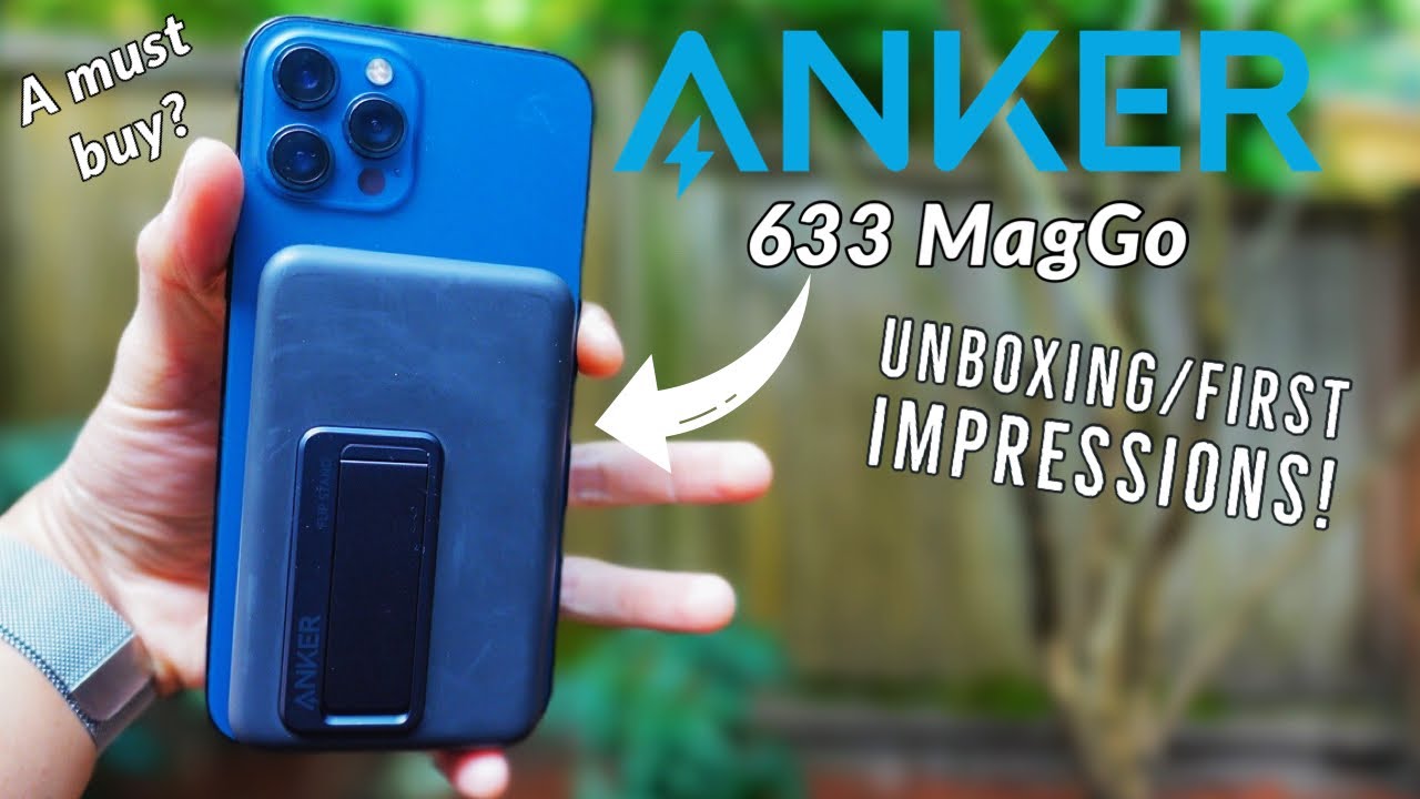 Anker 633 MagGo MagSafe Wireless Powerbank | Unboxing + First Impressions