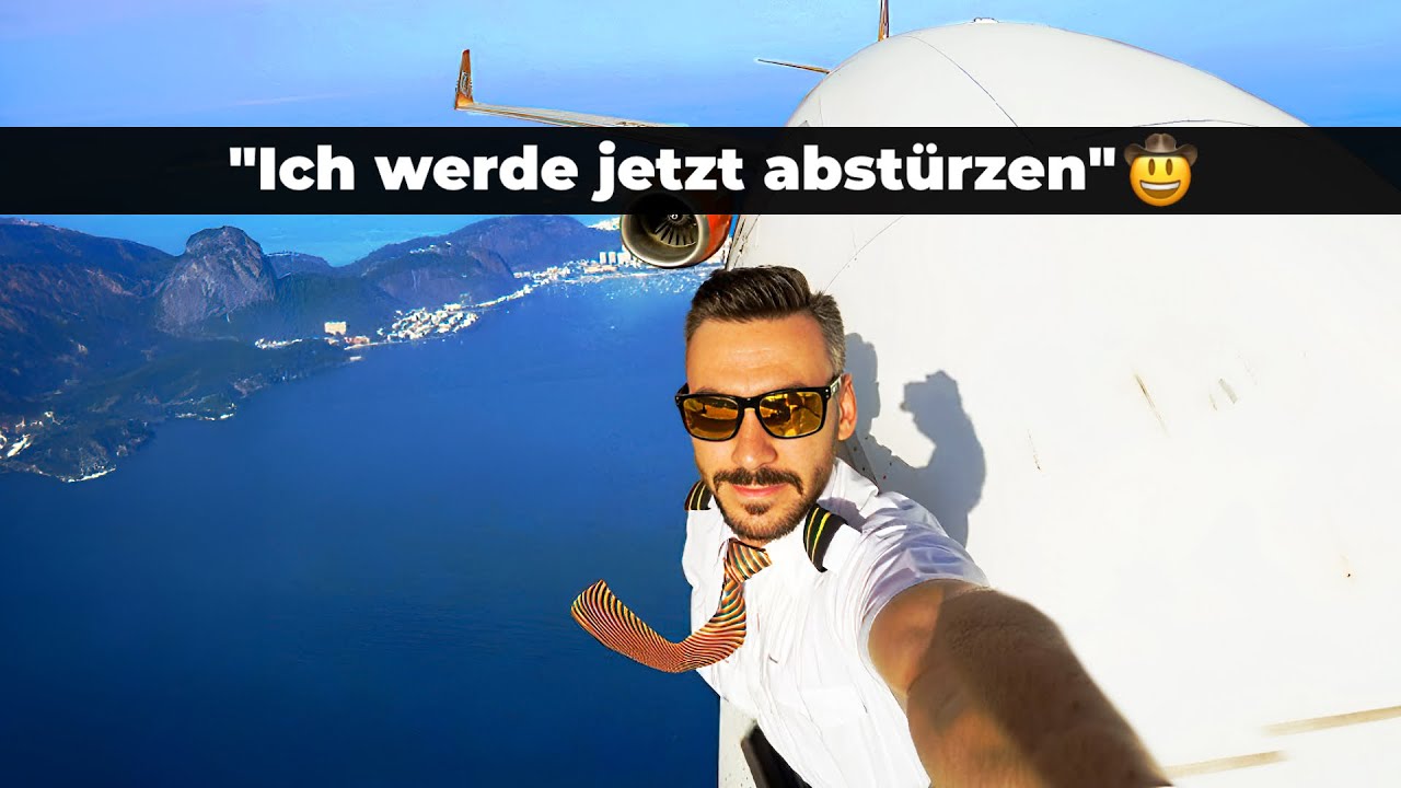 Pilot Will Flugzeug Crashen Aus Spaß